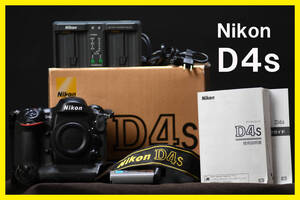 Nikon D4s 動作品 絶好調 外観使用感あり 取説付 充電器付 バッテリー付 元箱入り ニコン フラグシップ