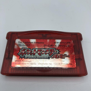 【中古】GBA）ポケットモンスター(ルビー)