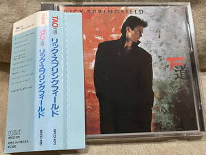 RICK SPRINGFIELD - TAO RPCD-1011 国内初版 日本盤 巻き込み帯付 美品 税表記なし3500円盤 廃盤 レア盤