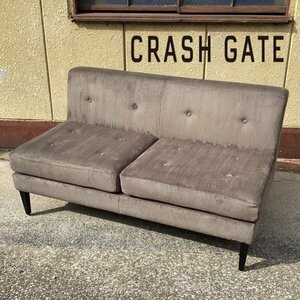 レトロ◇ノットアンティークス◇GRESS SOFA◇２人掛け◇ダイニングソファ◇コーデュロイ◇クラッシュゲート◇Knot antiques◇関家具