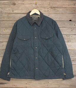 FILSON フィルソン Hyder Quilted Jac Shirts 紺 表L