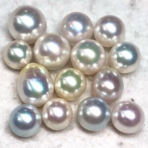 1円〜!!ツヤテリ抜群!!（南洋白蝶真珠おまとめ157ct）f 約31.4g 真珠 pearl パール ルース 裸石 宝石 ジュエリー jewelry 片穴 両穴 w3す14