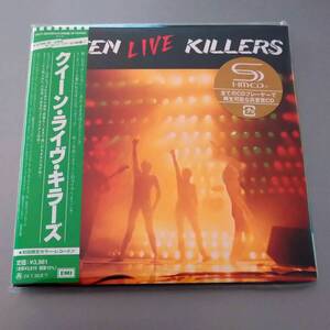 紙ジャケ　　　SHM-CD　　　QUEEN　　　　/　　 　LIVE　KILLERS　 　2CD 　紙ジャケット　　国内盤　　　