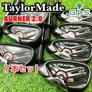 テーラーメイド バーナー2.0 アイアンセット S TaylorMade BURNER ゴルフクラブ 右利き メンズ用　アイアン