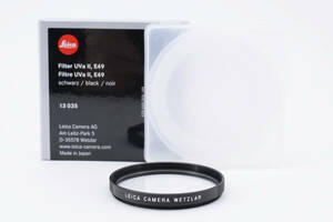 ライカ Leica Uva E49 II Black 