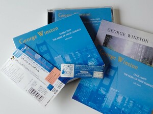 【初回スリーブ入り/ポストカード2枚付】George Winston / Linus & Lucy The Music Of Vince Guaraldi 帯付CD FHCH1001 96年作,スヌーピー