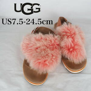 MK5170*UGG*アグ*レディースサンダル*US7.5-24.5cm*ピンク系