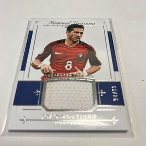 ★【ジョアン・モウティーニョ　ポルトガル】2018 Panini National Treasures Soccer ジャージカード99枚限定★即決