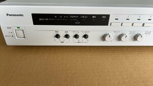 ジャンク現状品★通電確認のみPanasonic 卓上型 拡声アンプ パナソニック WA-HA031 ★K1434