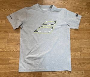 【送料込】BABOLAT バボラ メンズTシャツ M グレー BUP2565C