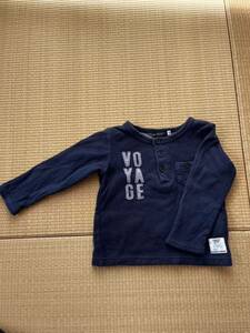 BeBe 長袖Tシャツ　100 ネイビー