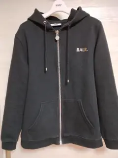 BALR.　ボーラー　パーカー　サイズL　ブラック