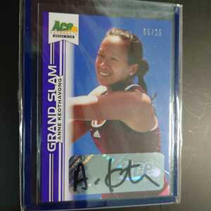 2013 Ace Authentic　アン・キオザボング　Anne　Keothavong　直筆サインカード　25枚限定