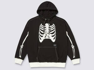 新品 Lサイズ VANS ASIAN ARTIST COLLECTION SKELETON HOODIE Mark SBTG ヴァンズ バンズ サボタージュ スケルトン パーカ