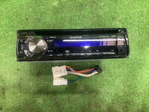 ★KENWOOD　U383　１DINオーディオ　ラジオ・CD・USB　作動確認済み　カプラ ダイハツ・トヨタ