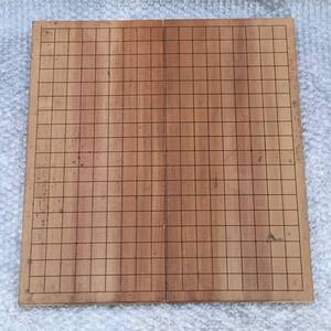 【中古】碁盤 折り畳み式 約45ｘ42cm / 詳細不明 長期保管品 折りたたみ