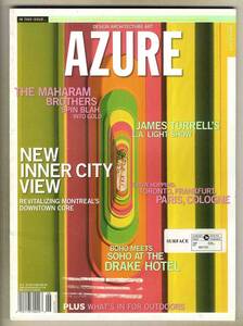 【d6551】2004.5/6 AZURE Design Architecture Art／NEW INNER CITY VIEW、…