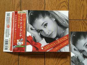 ★帯付！日本独自企画盤！アリアナ・グランデのクリスマス作品！ARIANA GRANDE　※マドンナのカヴァーでお馴染みの曲やワム!の名曲カバーも