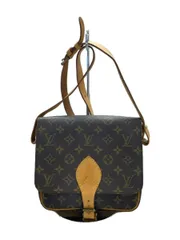 LOUIS VUITTON カルトシエールGM_モノグラム・キャンバス_BRW PVC ブラウン