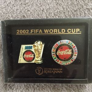 ＊激レア＊2002 FIFA WORLD CUP ワールドカップ サッカー コカコーラ ピンバッジ 韓国 日本