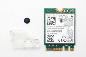 無線LANカード Intel Dual Band Wireless-AC 3165 3165NGW Bluetooth 4.2 DELL Inspiron 5567 動作品