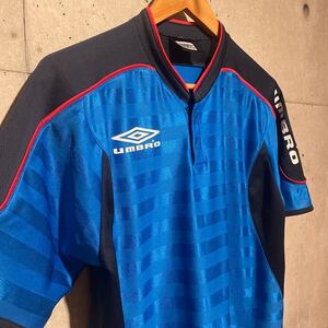 UMBRO （アンブロ ）プラクティスシャツ サッカー フットサル Lサイズ　ブルー