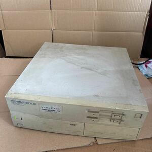 （B-75）NEC PC-9801BX3 /U2本体 ジャンク レトロPC PC98動作未確認、簡易清掃済み