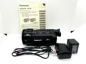 ☆ほぼ新品☆Panasonic パナソニック　HC-WXF1M ブラック　デジタルビデオカメラ #3042