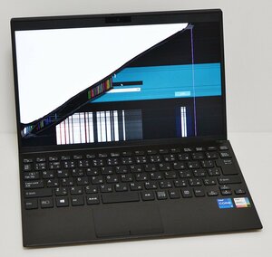 ★VAIO Pro PJ Core i5-1135G7/12.5型ワイドTFT8GB/SSD欠品/LTE対応/無線LAN/カメラ/VJPJ21★パスあり液晶破損