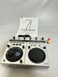 Pioneer efx-500 パイオニア EFX-500 DJターンテーブル ミキサー コントローラー エフェクター 動作品 本体のみ 送料無料 ☆