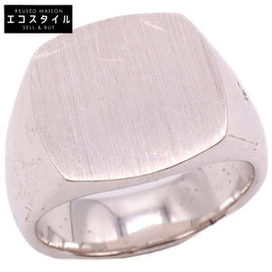 【1円】TOMWOOD トムウッド 925 Cushion Satin Ring クッション サテン リング・指輪 56 シルバー