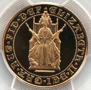 1989年 イギリス ソブリン金貨発行500周年記念 2ソブリン 金貨 PCGS PR70DCAM 最高鑑定品！！