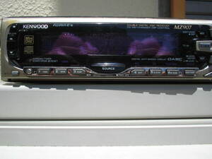 KENWOOD ケンウッド　１DIN CD・MD デッキ　MZ９０７　取説付き（コピー）