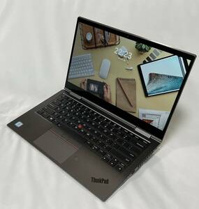 未使用に近い ThinkPad X1 Yoga Gen 4 - MS Office 2021付き - CPU i7 / MEM 16GB / SSD 1TB / LCD 2K / Win11 Pro64