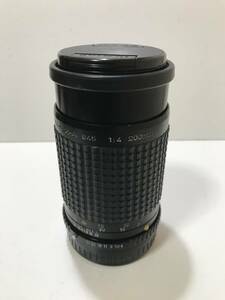 美品　ペンタックス　SMC PENTAXーA 645用　　200mm f4 フード内藏 