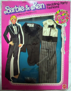 【BARBIE】1978年 Barbie & Ken Wedding Party Fashion 『Suited for the Grooms』◆未開封