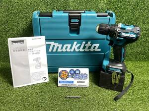 未使用★makita マキタ 充電式ドライバドリル DF487D 本体+ケース 領収OK/直引可 k0614-3