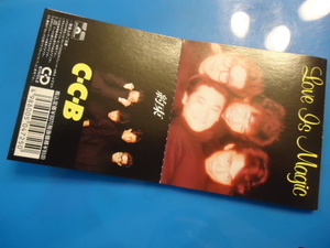 C-C-B/LOVE IS MAGIC/CD シングル　8cm　
