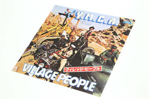 EPレコード　ヴィレッジピープル　 VILLAGE PEOPLE 　YMCA　 