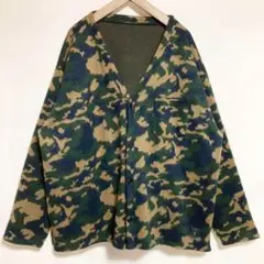 Lサイズ！south2west8 × Charcoal カモフラカーディガン