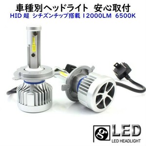 送料無料 CITIZEN(シチズン)製チップ搭載 LEDヘッドライト ヴィッツ NCP.SCP1# H13.12～H17.01 H4 HI/Lo切替 車種別で簡単安心取付