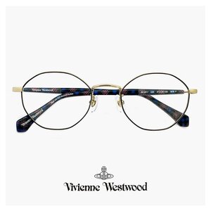 新品 ヴィヴィアン ウエストウッド メガネ 小振り レディース 40-0017 c02 47mm Vivienne Westwood 眼鏡 女性 40-0017-2 多角形 小さめ