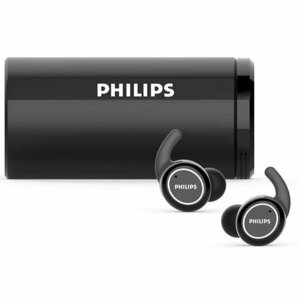 【1円～5台！】PHILIPS フィリップス Bluetooth ワイヤレスイヤホン 防水 スポーツ TAST702BK 急速充電 送込/日本郵便 S◇ ワイヤレスTAST