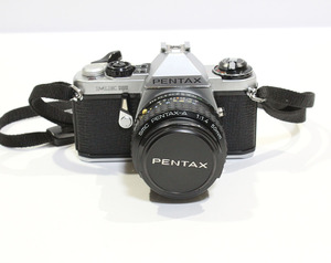 PENTAX ペンタックス ME super フィルムカメラ 一眼レフ カメラ SMC PENTAX-A 1:1.4 50mm　中古現状品 ya1327