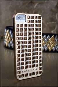 即決・送料込) Case-Mate iPhoneSE(第一世代,2016)/5s/5 Studded Barely There Case Gold スタッズ ベアリーゼアケース ゴールド