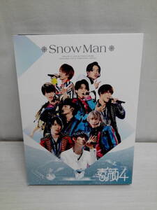 １円スタート　中古品　DVD　素顔4　Snow Man盤(OFFICIAL SITE限定版/DVD3枚組)　スノーマン　R908