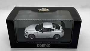 エブロ 1/43 トヨタ 86 ニュルブルクリンク 24時間 テストカー 2012