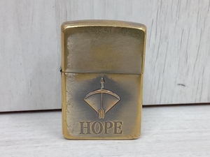 Zippo ジッポー 1996年製 HOPE オイルライター 石なし