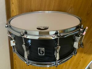 【美品】BRITISH DRUM　RAVEN/ブリティッシュドラムRAVEN　スネアドラム14×６