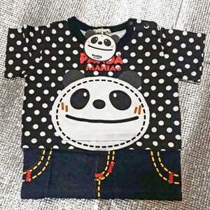 新品タグ付き PANDA MANIA Tシャツ 95